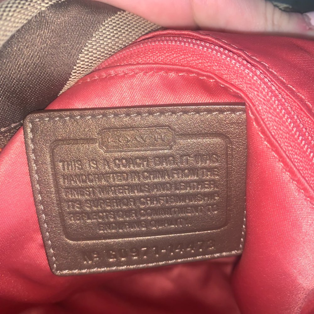Authentic Coach Purse - Picture 8 of 8